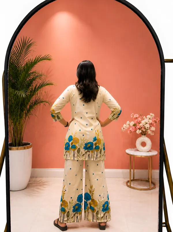 Beige_Rayon_Floral_Printed_Co-Ord_Set_For_Women