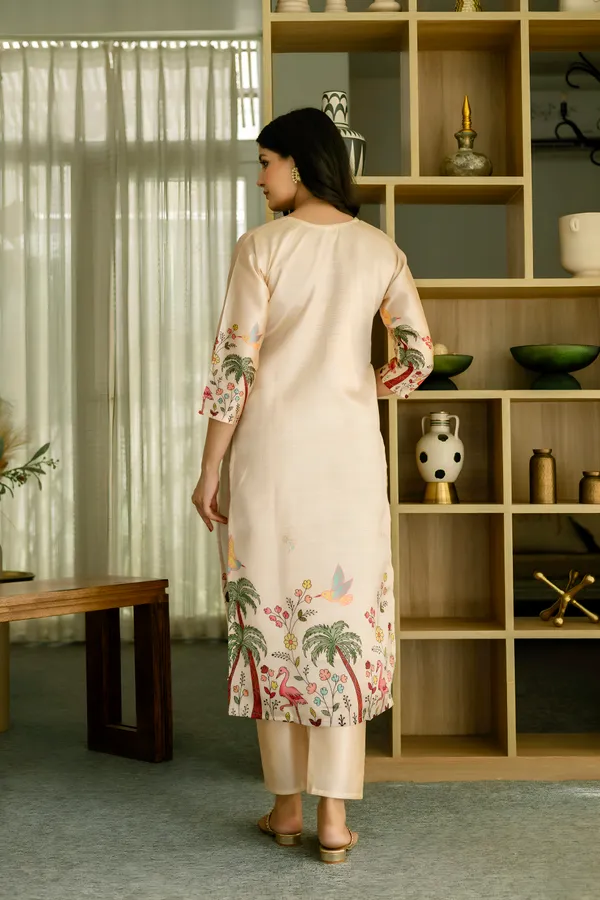 Pink_Viscose_Assam_Silk_Kurta_Set_For_Women