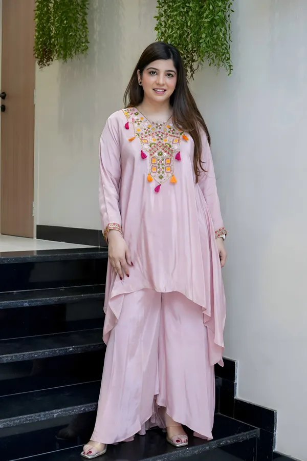 Pink_French_crepe_Co-ord_set