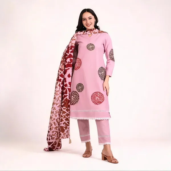 Pink_Printed_Straight_Fit_Kurta_Set_For_Women