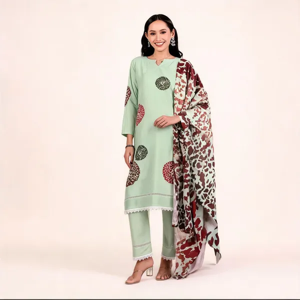 Sage_Green_Printed_Straight_Kurta_Set_For_Women