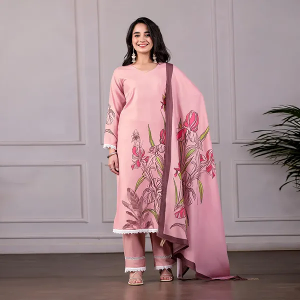 Pink_Muslin_Cotton_Floral_Printed_Straight_Kurta_Set_For_Women