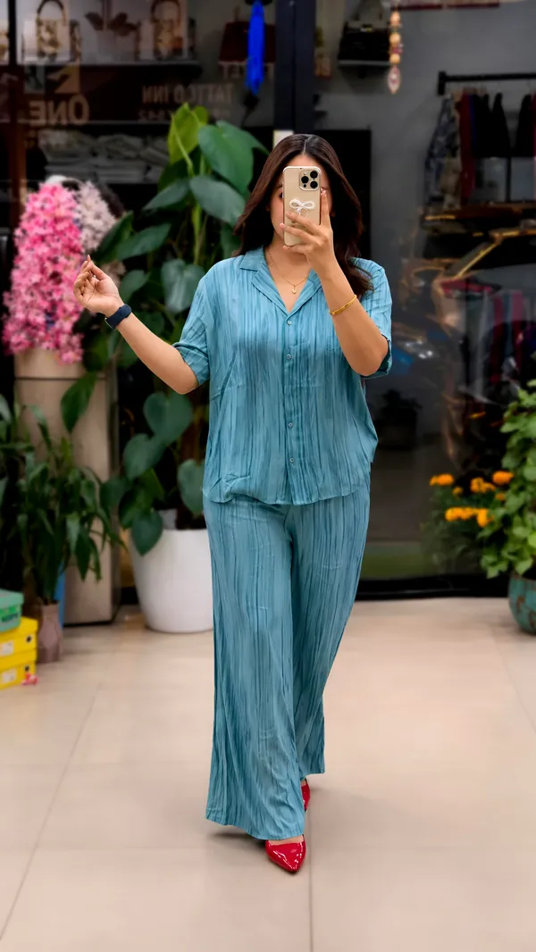 Blue_Linen_Straight_Fit_Co-Ord_Set_For_Women