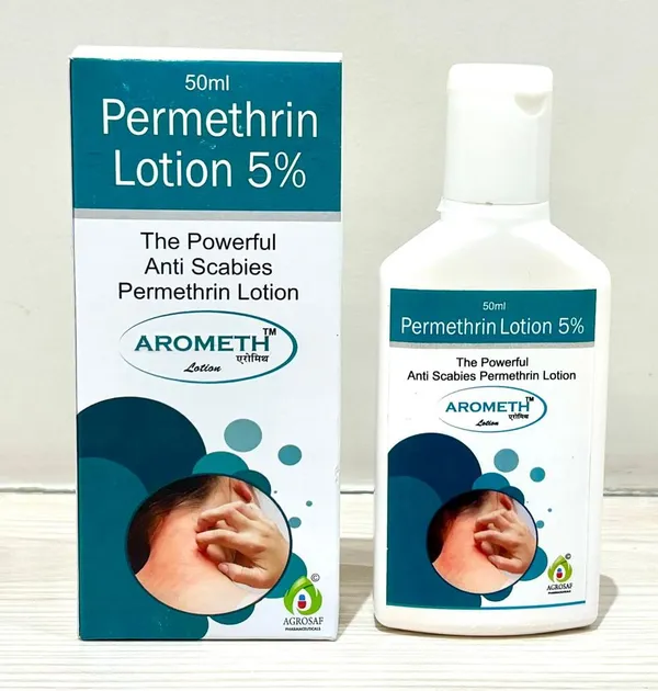 Arometh_Permethrin_5%_Anti_Scabies_Anti_Lice_Lotion
