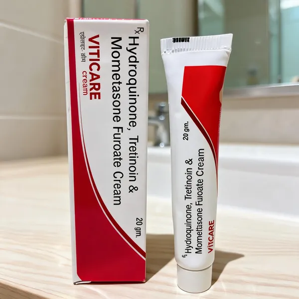 Viticare_Hydroquinone_Tretinoin_Mometasone_Skin_Cream