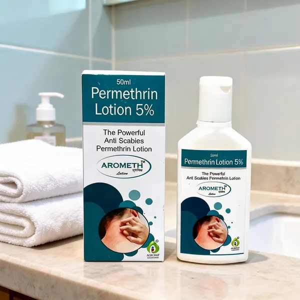 Arometh_Permethrin_5%_Anti_Scabies_Anti_Lice_Lotion