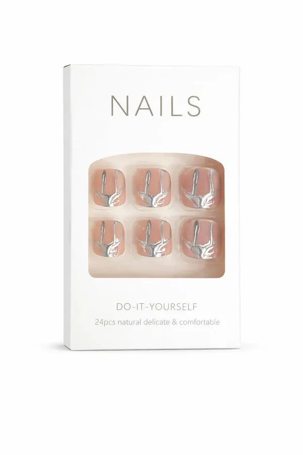 Silver_Swan_Design_Press_On_Toenails_24_Pcs_Premium_Diy_Look