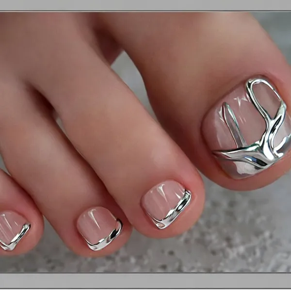 Silver_Swan_Design_Press_On_Toenails_24_Pcs_Premium_Diy_Look