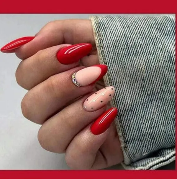 Red_Chevron_French_Tip_Press_On_Nails_Nude_With_Red_V_Tips_Crystal_Accents