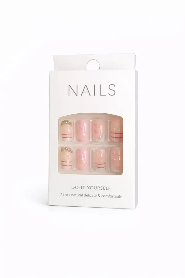 Pink_Heart_French_Tip_Press_On_Nails_Nude_With_White_Tips_Heart_Accents