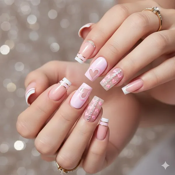 Pink_Heart_French_Tip_Press_On_Nails_Nude_With_White_Tips_Heart_Accents