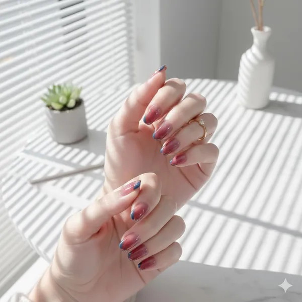 Twilight_Sparkle_Press_On_Nails_Rose_To_Navy_Gradient_With_Glitter
