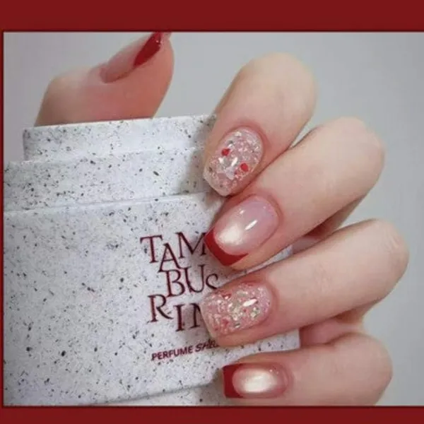Red_French_Tip_Press_On_Nails_With_Glitter_Accents_24_Pcs