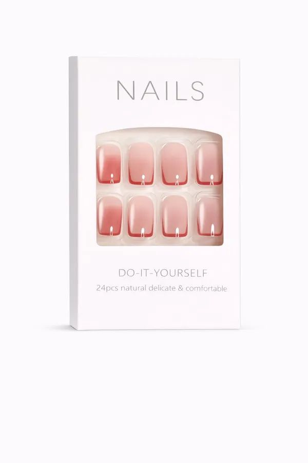 Rose_Gradient_Press_On_Nails_Nude_To_Burgundy_Ombre_With_Gold_Trim