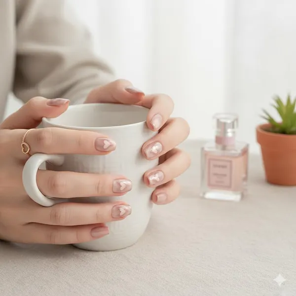 Champagne_Pink_Shimmer_Press_On_Nails
