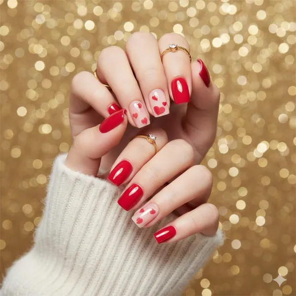 Sweetheart_Press_On_Nails_Red_With_Pink_Heart_Accents