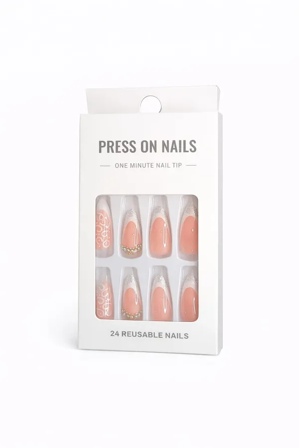 White_Heart_French_Tip_Press_On_Nails_Nude_With_White_Tips_Heart_Art