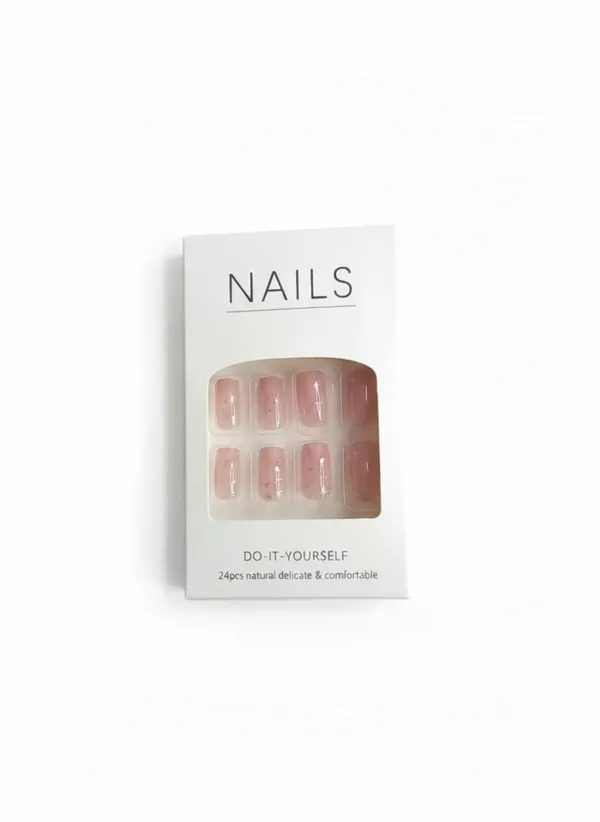Rose_Quartz_Sparkle_Press_On_Nails_Nude_To_Pink_Gradient_With_Glitter