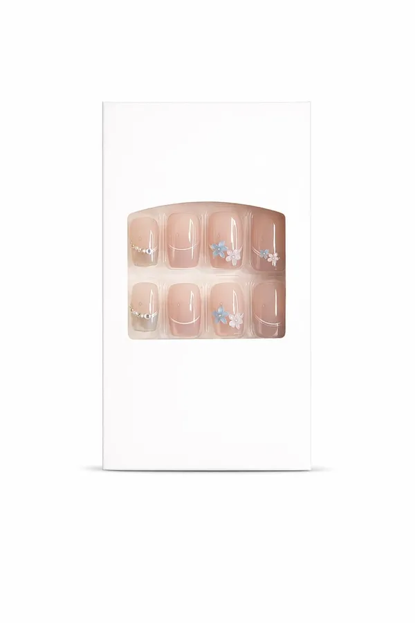 Garden_Bloom_Press_On_Nails_Nude_With_Pastel_Floral_French_Tips