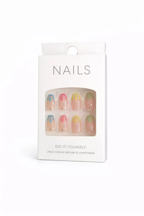 Neon_Rainbow_Gradient_Press_On_Nails_Multicolor_Ombre_With_Gem_Accents