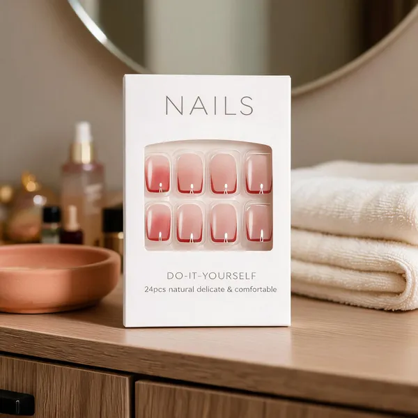 Rose_Gradient_Press_On_Nails_Nude_To_Burgundy_Ombre_With_Gold_Trim