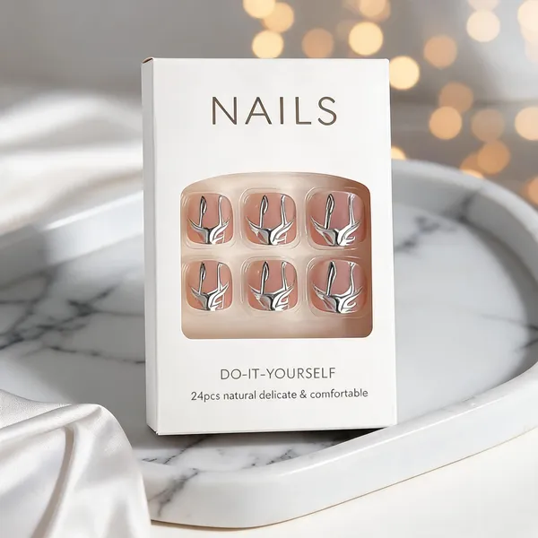 Silver_Swan_Design_Press_On_Toenails_24_Pcs_Premium_Diy_Look