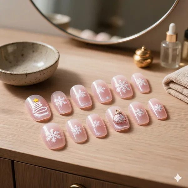 Winter_Snowflake_Press_On_Nails_With_Festive_Designs_24_Pcs