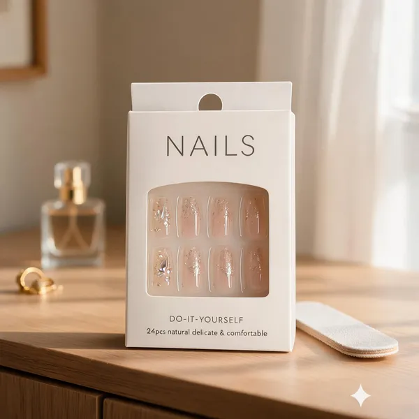 Crystal_Glam_Press_On_Nails_Nude_With_Silver_Glitter_Gem_Accents