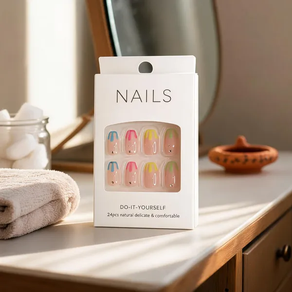 Neon_Rainbow_Gradient_Press_On_Nails_Multicolor_Ombre_With_Gem_Accents