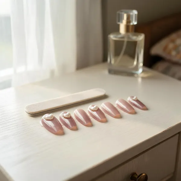 Natural_Nude_Press_On_Nails_Classic_Glossy_Almond_Shape