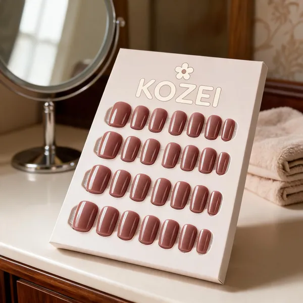 Nails_Short_Square_Press_On_Nails_Wine_Red_High_Gloss_24_Pieces_Classic