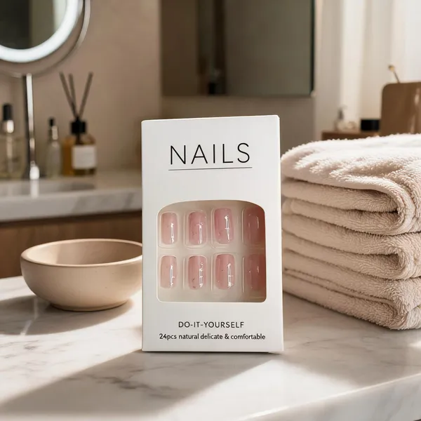 Rose_Quartz_Sparkle_Press_On_Nails_Nude_To_Pink_Gradient_With_Glitter