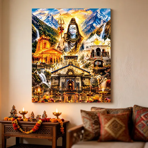 Dev_Bhoomi_Shiva_Char_Dham_Painting