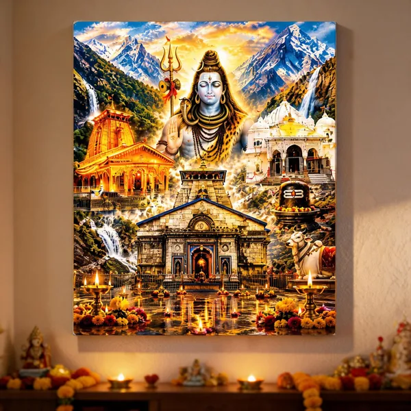 Dev_Bhoomi_Shiva_Char_Dham_Painting