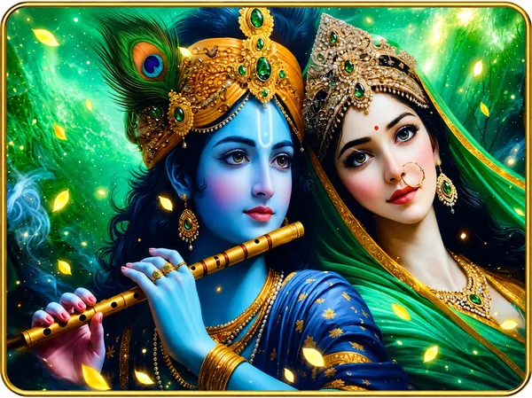 Krishna_with_flute_on_green_cosmic_aura