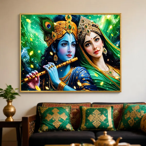 Krishna_with_flute_on_green_cosmic_aura