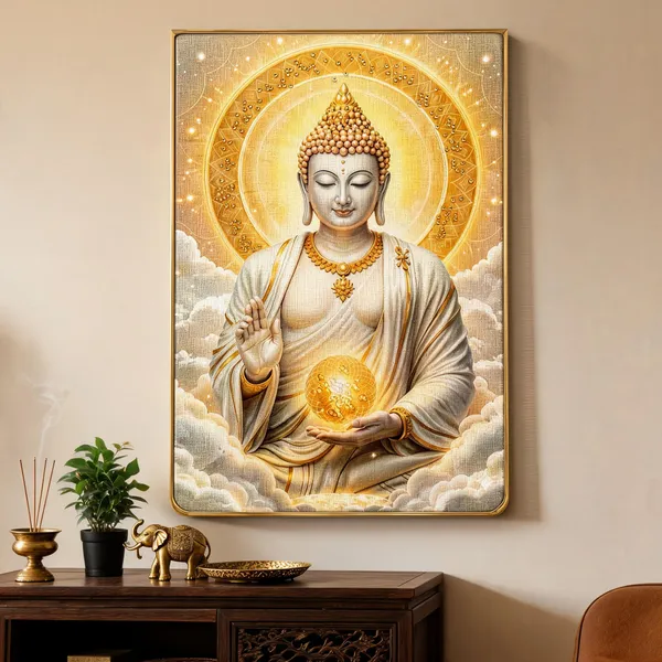Golden_Buddha_Meditation_Painting