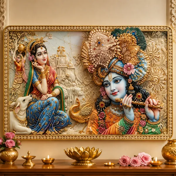 Radha_Krishna_Premium_3D_Marble_Painting