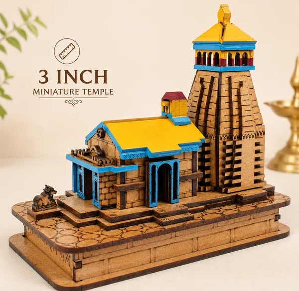 Handcrafted_Wooden_Kedarnath_Temple_Miniature_(Showpiece)