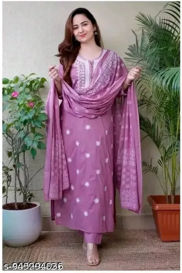 Purple_Embroidered_Kurta_Set_for_Women