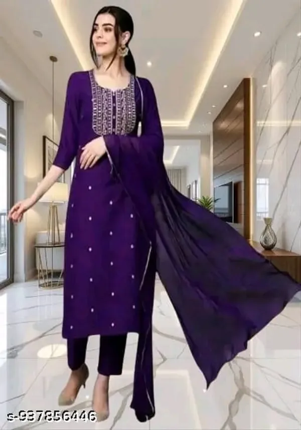 Purple_Embroidered_Kurta_Set_for_Women
