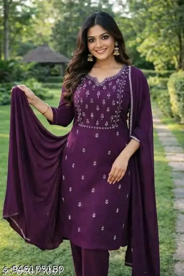 Purple_Embellished_Straight_Kurta_Set_for_Women