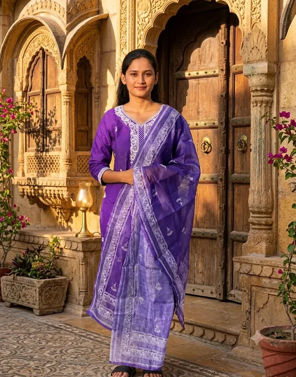 Purple_Printed_Kurta_Set_for_Women