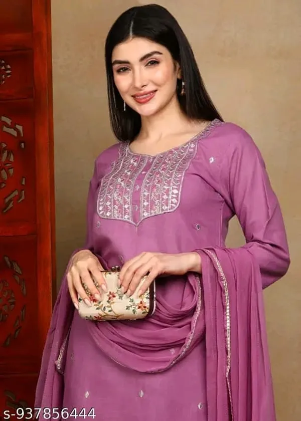Purple_Embroidered_Straight_Kurta_Set_for_Women