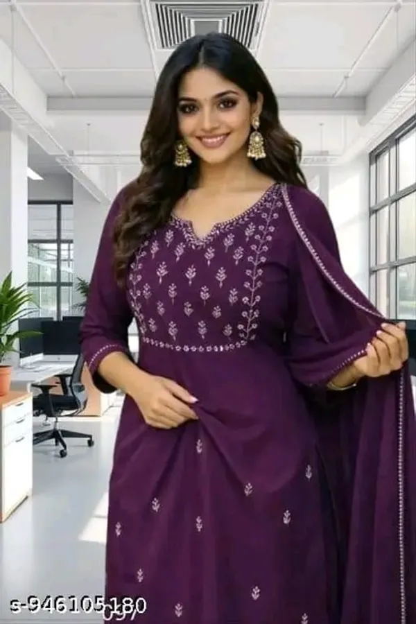 Purple_Embellished_Straight_Kurta_Set_for_Women
