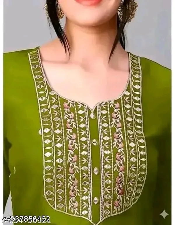 Green_Embroidered_Straight_Kurta_Set_for_Women