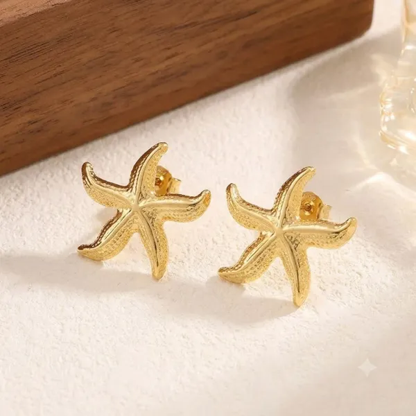 Gold_Plated_Star_Themed_Earrings