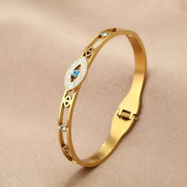 Gold_Plated_Stainless_Steel_Evil_Eye_Themed__Bangle_Style_Bracelet