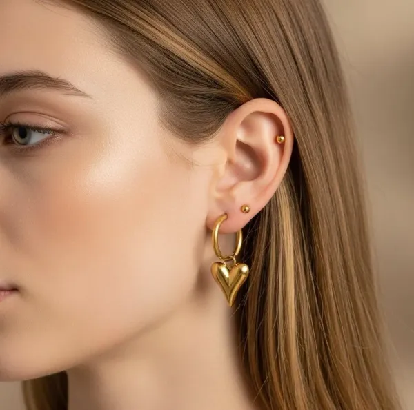 Gold_Plated__Heart_Themed_Earrings
