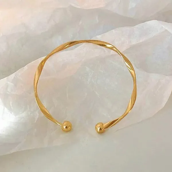 Gold_Plated_Stainless_Steel_Contemporary_Cuff_Bracelet